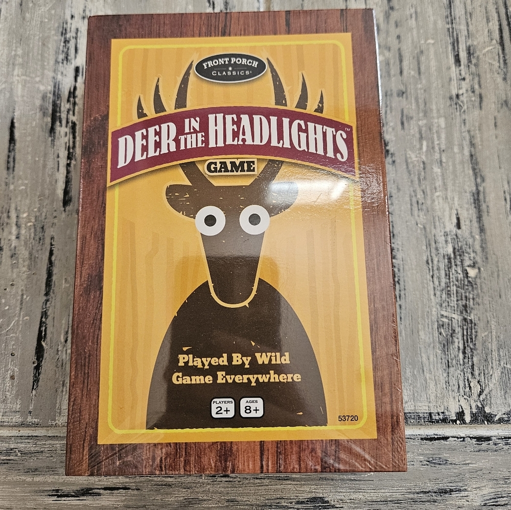 Deer in the Headlights Card Game Ages 8+ New in Box